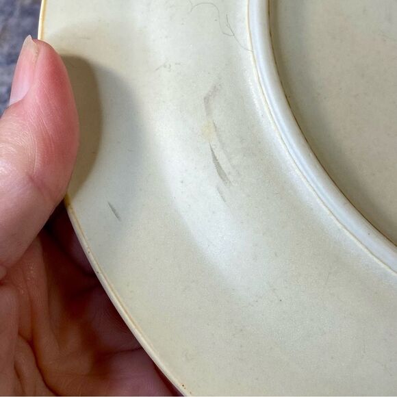 Manoir Plates Collection Hand Crafted Plate Rustic Farmhouse Decor 7.5 Inch - Picture 8 of 9